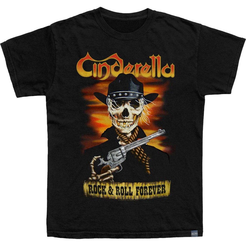 Made In Usa Rock And Roll Forever Cinderella Tshirt